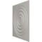 Ekena Millwork 19 5/8in. W x 19 5/8in. H Wade EnduraWall Decorative 3D Wall Panel Covers 2.67 Sq. Ft. WP20X20WDCDC - alternate 4